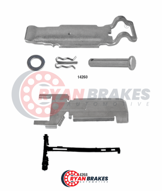 Caliper Pad Retainer & Cable Protection Kit