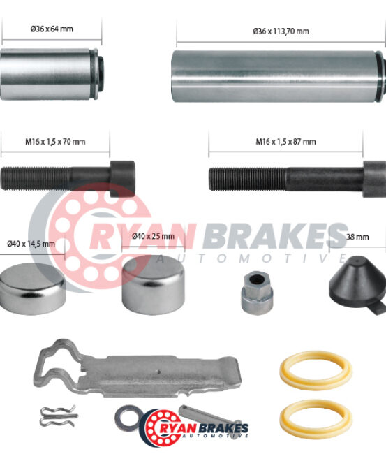 Caliper Guides & Seals Repair Kit