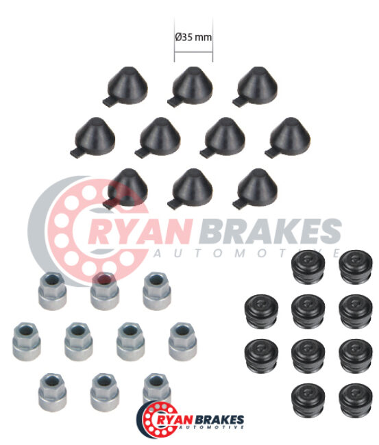 Caliper Adjusting Mechanism Cap Kit