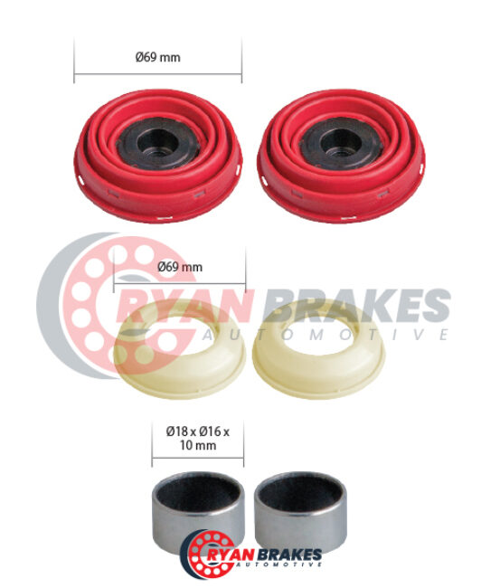 Caliper Piston Tappet Repair Kit (Ø69 mm)