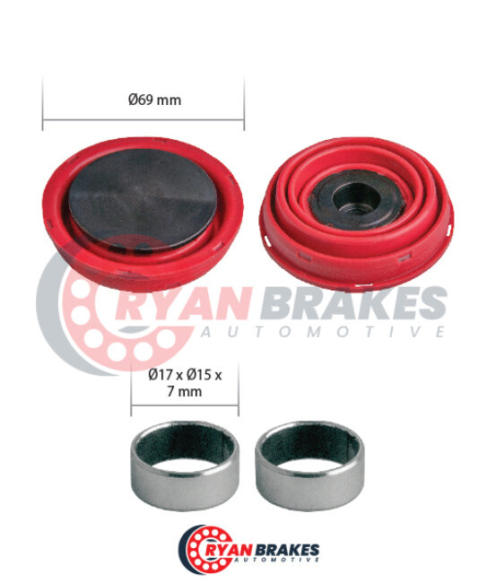 Caliper Piston Tappet Repair Kit (Ø54/Ø69 mm)