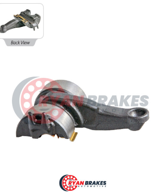 Caliper Lever – Straight (Angle 0°) – 124 mm