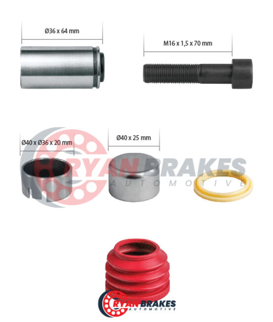 Caliper Guides & Seals Repair Kit