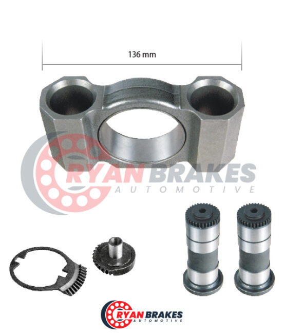 Caliper Shaft Housing & Gear Repair Kit (Left)