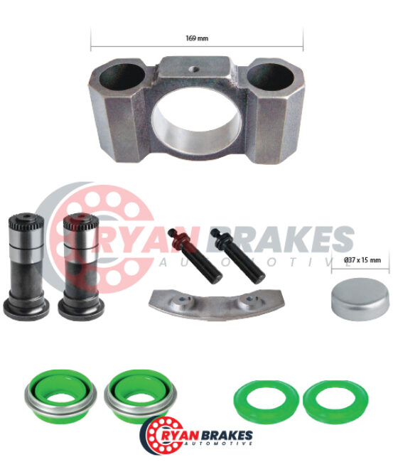 Caliper Shaft Housing & Gear Repair Kit (Left)