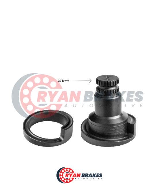 Caliper Gear Shaft (Front / Right – 26 Teeth)