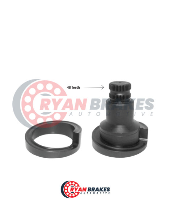 Caliper Gear Shaft (Front / Right – 48 Teeth)