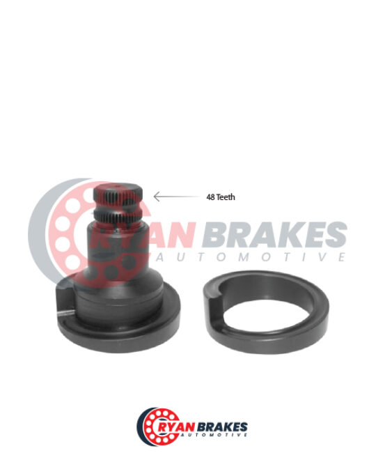 Caliper Gear Shaft (Front / Left – 48 Teeth)