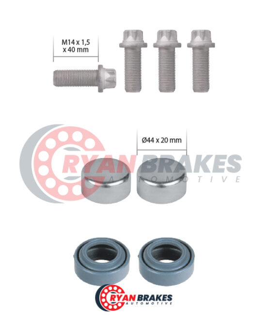 Caliper Bolt & Cap Kit