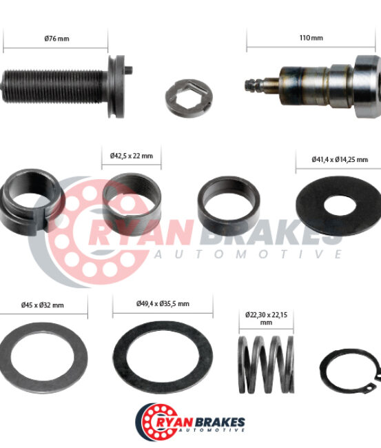 Caliper Adjusting Mechanism Repair Kits