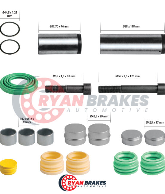 Caliper Guides & Seals Repair Kit