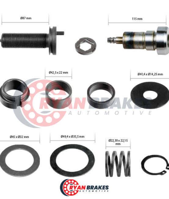 Caliper Adjusting Mechanism Repair Kits