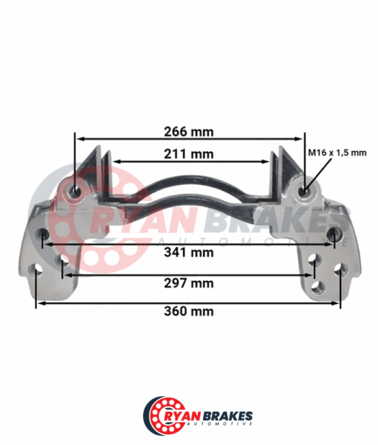 Caliper Carrier – 19.5 ” (Right)