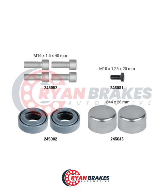 Caliper Bolt & Cap Repair Kit