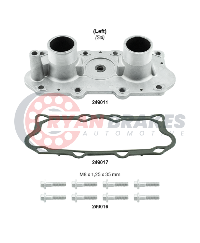 Caliper Adjusting Mechanism Cap Kit (Left)