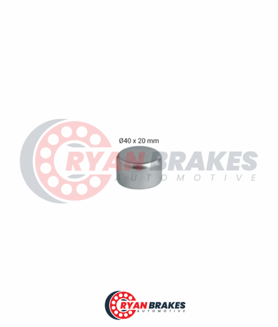 Steel Cap – Ø40 x 20 mm