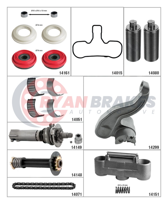 Caliper Complete Repair Kit